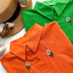 تونیک لینن گلدوزی شده ۱۰۰۱۱